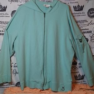 Hoodie light aqua
